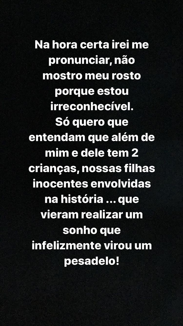 Milena Benfica nas redes sociais (Foto: Reprodução/Instagram)