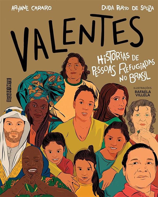 Valentes: Histórias de pessoas refugiadas no Brasil (Seguinte, R$ 80) (Foto:  Rafaela Villela / Divulgação)