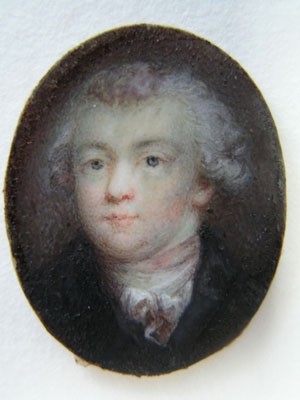 Pintura divulgada pela International Mozarteum Foundation é identificada como sendo de Wolfgang Amadeus Mozart (Foto: Stiftung Mozarteum/AP)