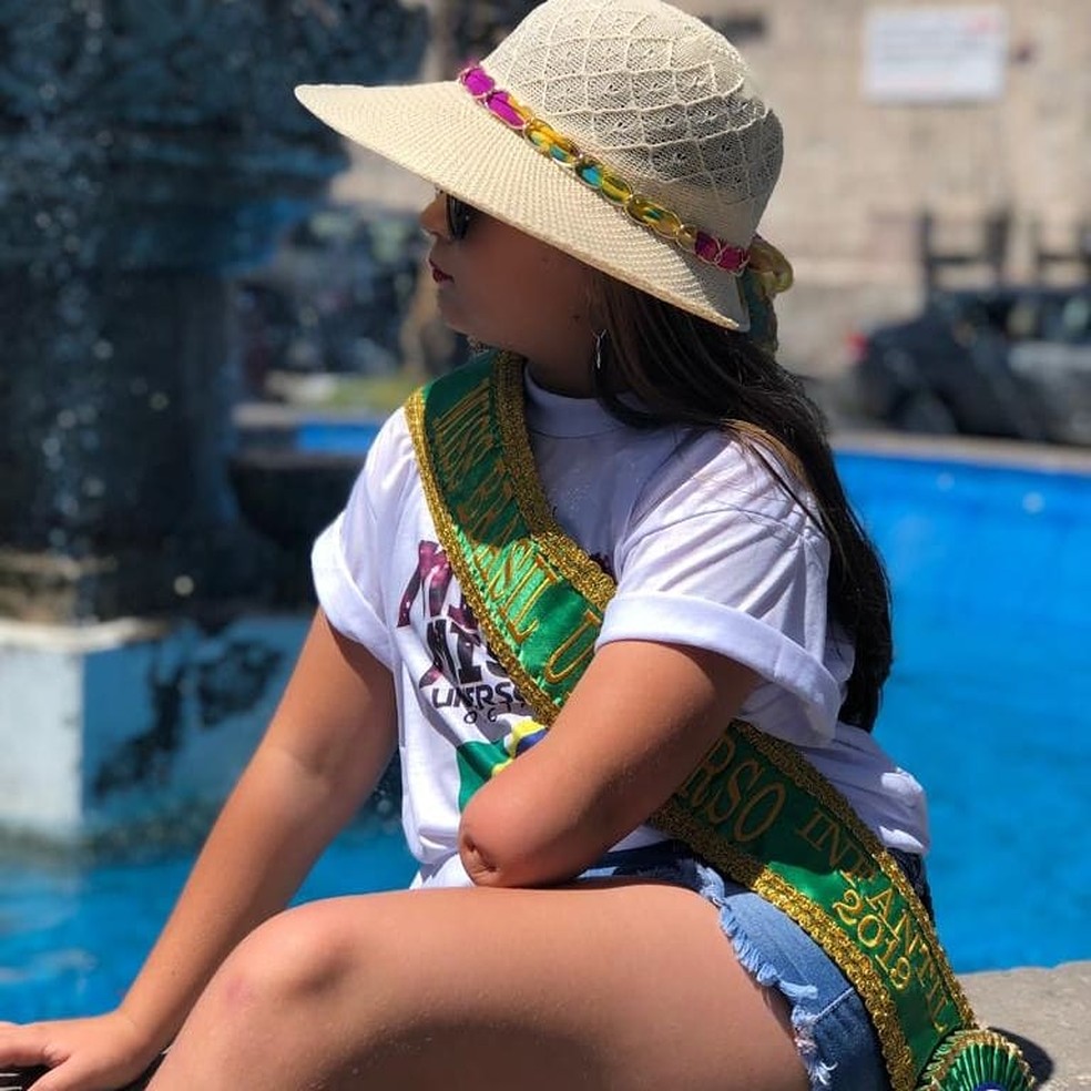Milena Struck Miss Universo Infantil 2019 — Foto: Andressa Struck