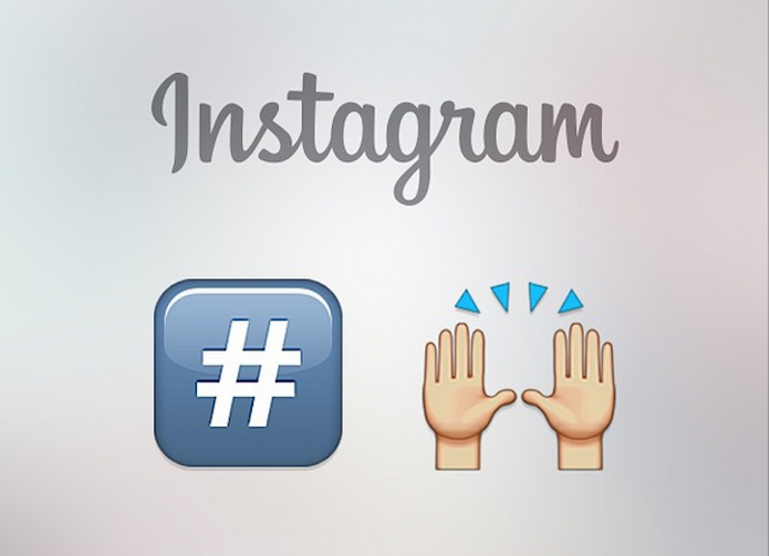Instagram agora aceita emojis como hashtags (Foto: Reprodução/Instagram)