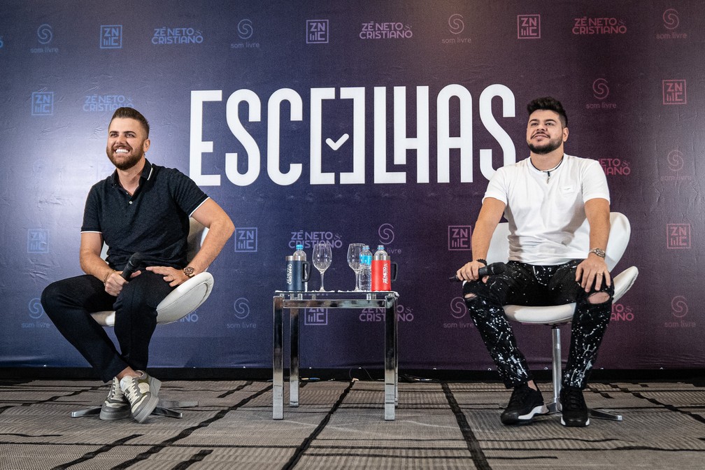 Zé Neto e Cristiano — Foto: Fábio Tito/g1