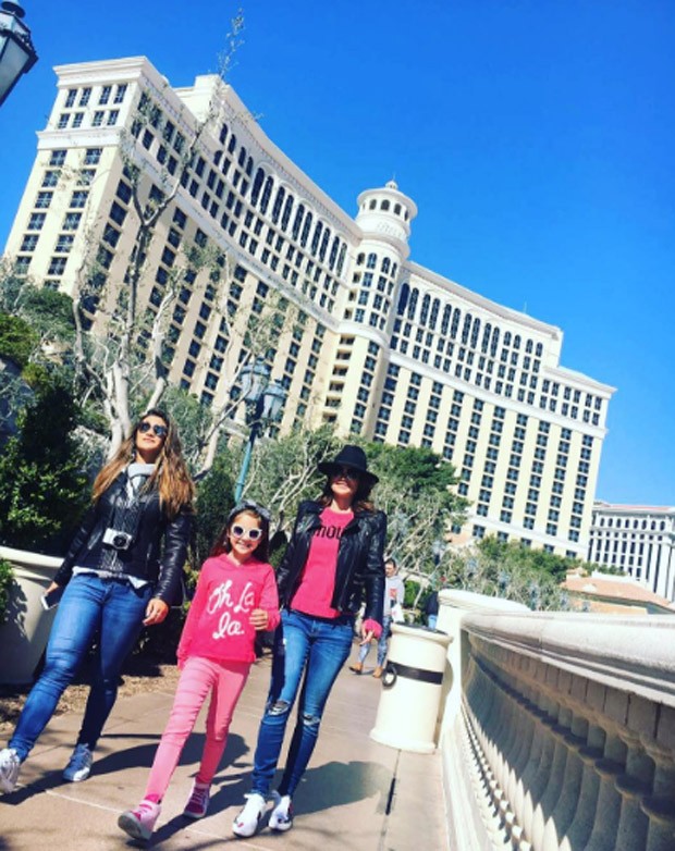 As férias de Otaviano Costa, Flávia Alessandra, Giulia Costa e Olívia (Foto: Reprodução/Instagram)