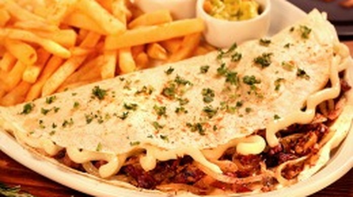 Quesadilla Com Carne Seca Cebola E Requeijao Receitas