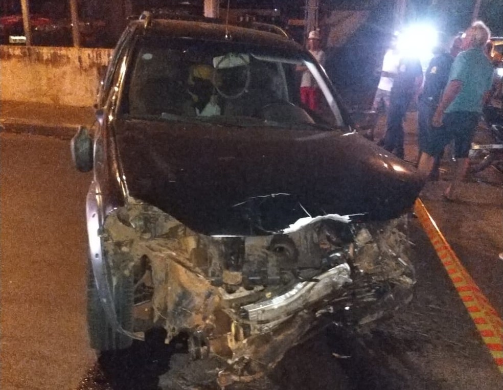 Acidente de trânsito foi em Martinópolis, neste domingo (29) — Foto: Cedida 