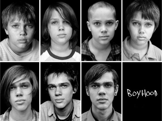 Evolução de Ellar Coltrane no filme 'Boyhood' (Foto: Divulgação/IFC Films)