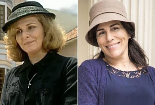 Dona Lola foi interpretada por Irene Ravache em 1994 e será vivida por Gloria Pires em 2019 (Foto: Reprodução)