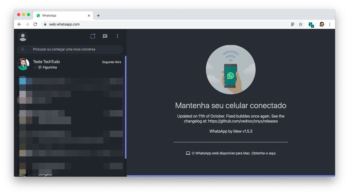 Modo escuro no WhatsApp: como ativar pelo computador ...