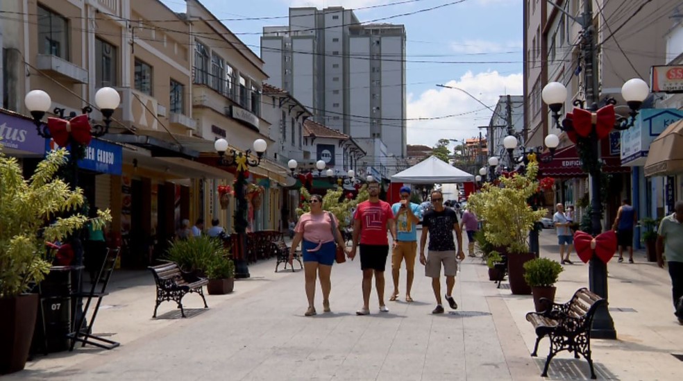 Caxambu (MG) tem boas expectativas para fim de ano — Foto: Reprodução/EPTV