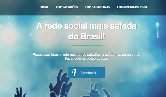 Rede social Top Safadão é inspirada no sucesso do cantor Wesley Safadão (Foto: Reprodução/ Gabriella Fiszman)