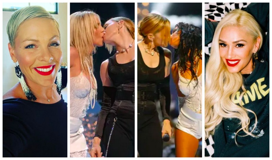 Pink contou que ele e Gwen Stefani foram convidadas para show com beijos de Madonna em Britney Spears e Christina Aguilera em 2003