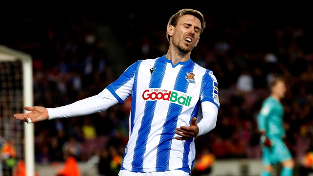 Monreal lamenta as chances perdidas pela Real Sociedad