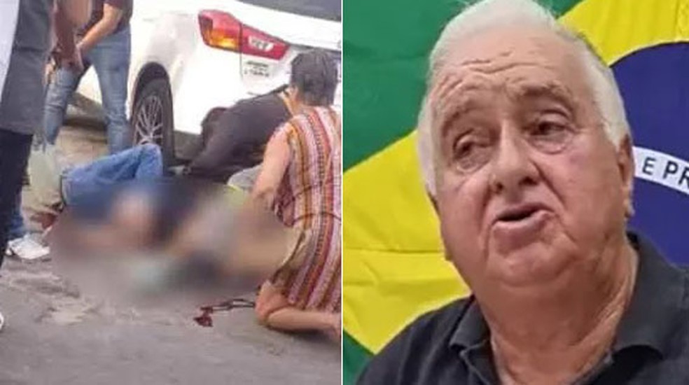 Ex-vereador Jerominho é baleado em shopping no Rio — Foto: Reprodução