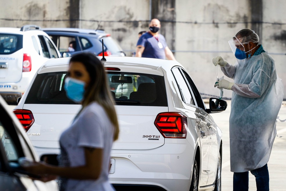 Baixada Santista ultrapassa 53 mil casos de Covid-19 após 300 novas confirmações em 24h — Foto: Aloísio Maurício/Fotoarena via Estadão Conteúdo