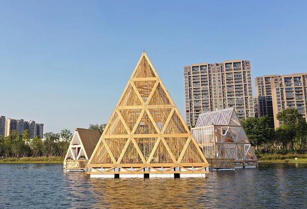 Arquitetos revelam novo projeto de escola flutuante na China (Foto: Divulgação)