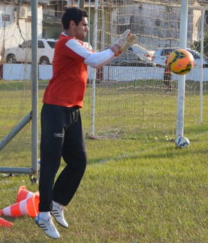 Ricardo Vilar, goleiro Rio Branco-AC (Foto: Murilo Lima)