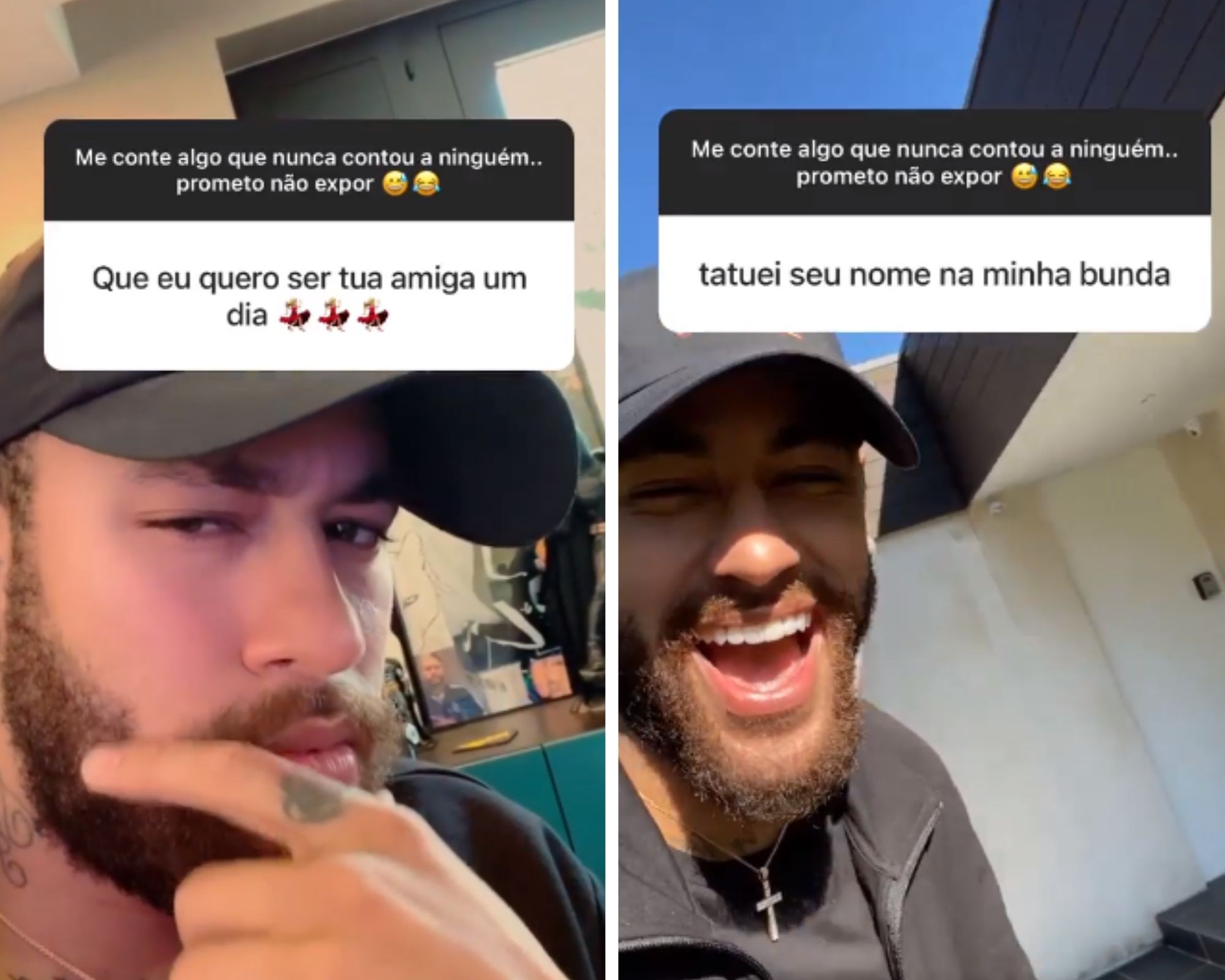 Neymar Jr. responde perguntas de seguidores (Foto: Reprodução/Instagram)