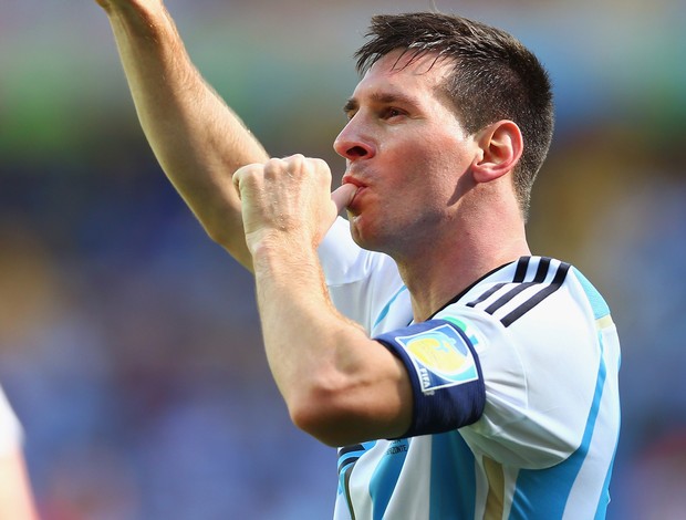 messi argentina x ira gol (Foto: Getty Images)