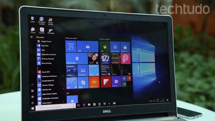 Computadores com Windows 10 estão vulneráveis a ataques remotos — Foto: Carolina Oschendorf/TechTudo