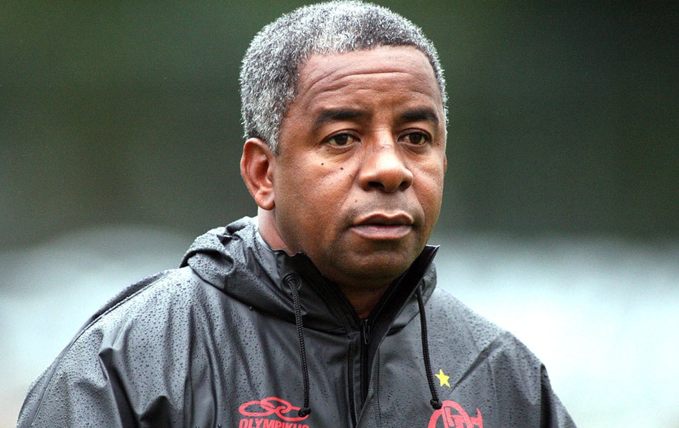 Andrade como treinador do Flamengo (Foto: Vipcomm)