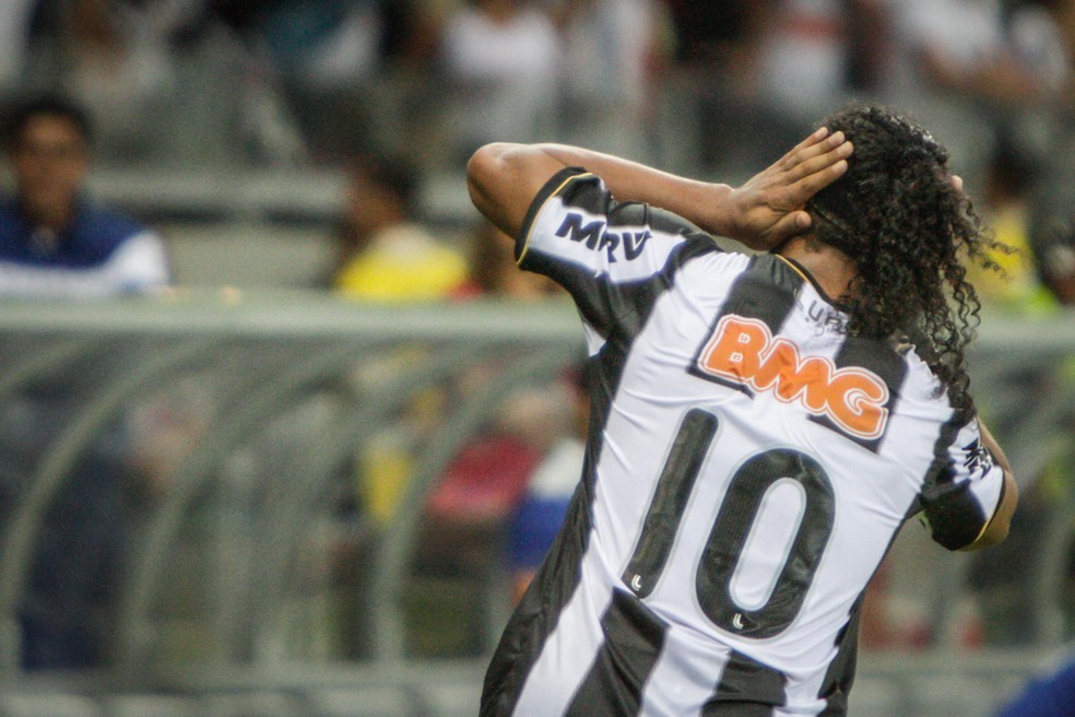 Ronaldinho, do Atlético-MG — Foto: Bruno Cantini/ Atlético-MG