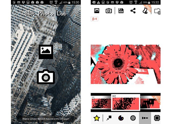 8Bit Photo Lab está disponível para Android e permite aplicar Pixel Art em fotos (Foto: Reprodução/Barbara Mannara)