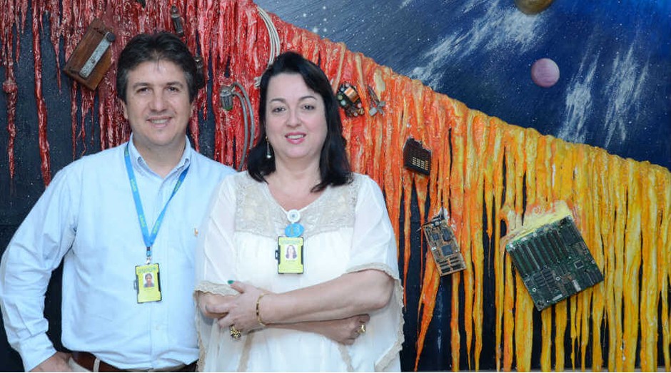 Osvaldo e Carla Lucho, da Gigalink (Foto: Reprodução/Endeavor)
