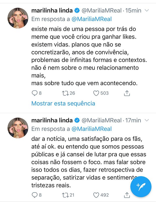 Marília Mendonça (Foto:  Reprodução/ Instagram / Twitter)
