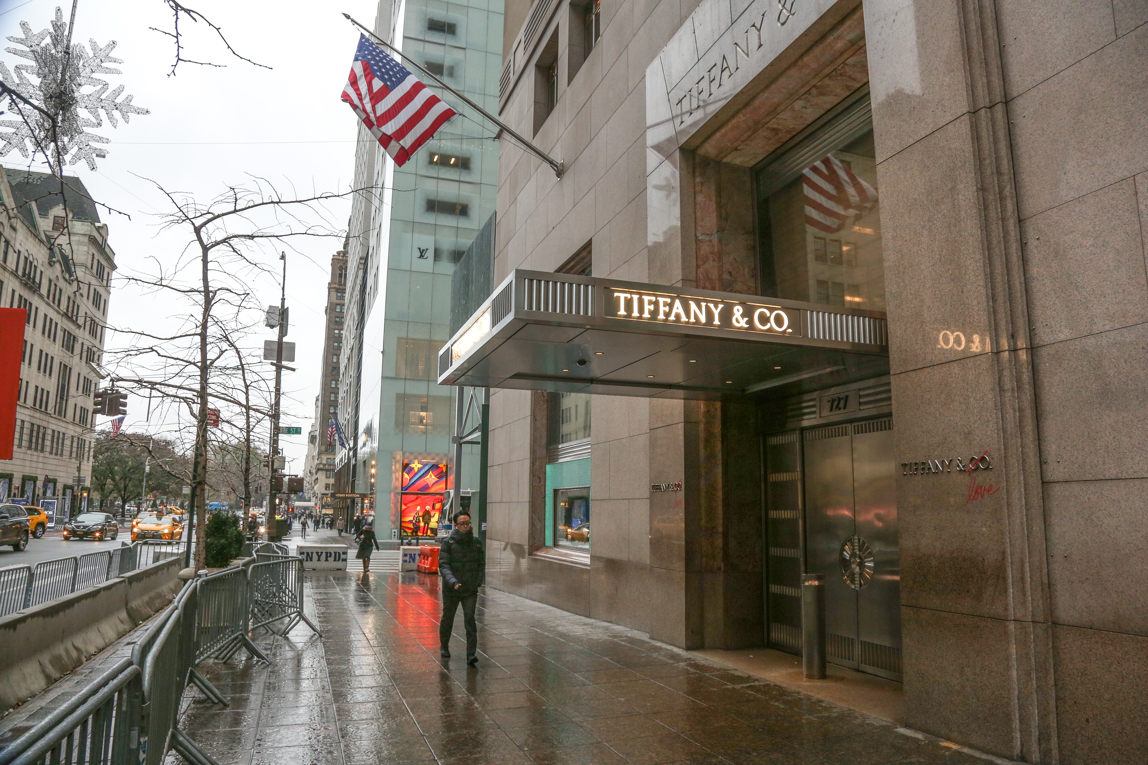Loja da Tiffany & Co. em Nova York (Foto: Getty Images)