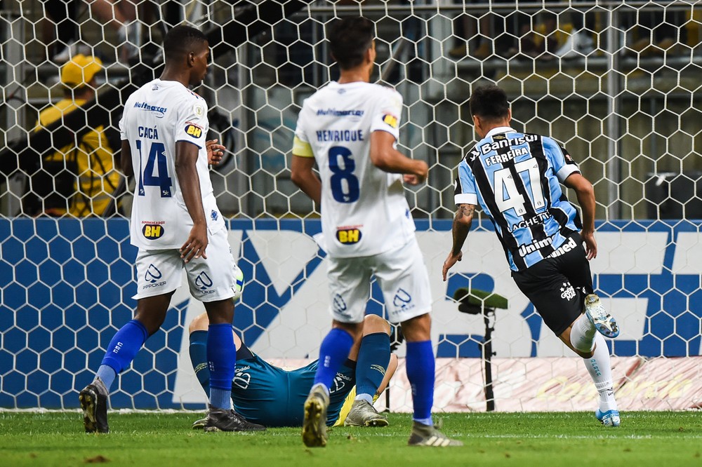 Notas da partida: confira as avaliações para os jogadores do Imortal na partida entre Grêmio 2x0 Cruzeiro, pelo Brasileirão