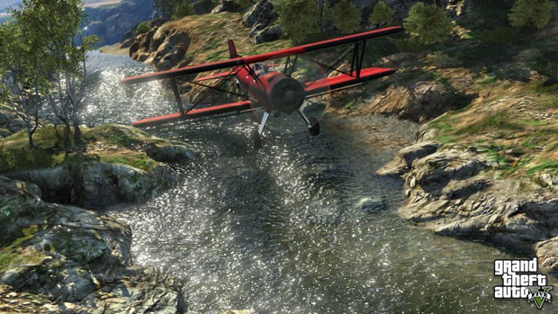 Imagens de 'GTA V' mostram motocross e salto de paraquedas  - G1