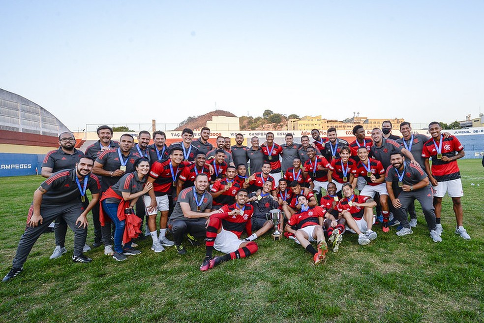 Flamengo campe&atilde;o da Ta&ccedil;a Guanabara Sub-20 &mdash; Foto: Marcelo Cortes