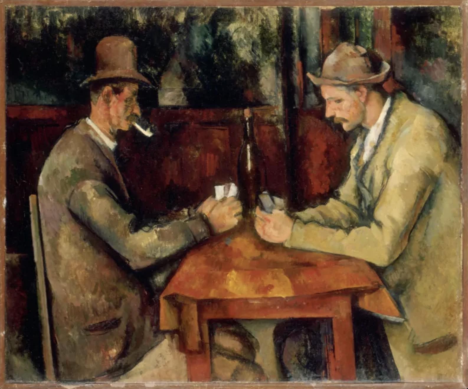 Os jogadores de cartas - Paul Cézanne (Foto: Paul Cézanne / Reprodução)