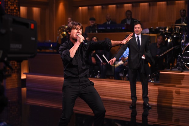 Tom Cruise no 'The Tonight Show' (Foto: Getty Images)
