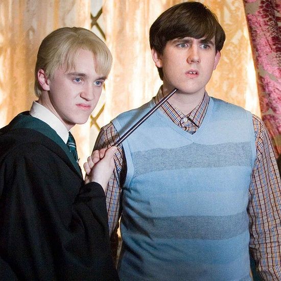 Draco Malfoy e Neville Longbottom em Harry Potter e a Ordem da Fênix (2007) (Foto: Divulgação)
