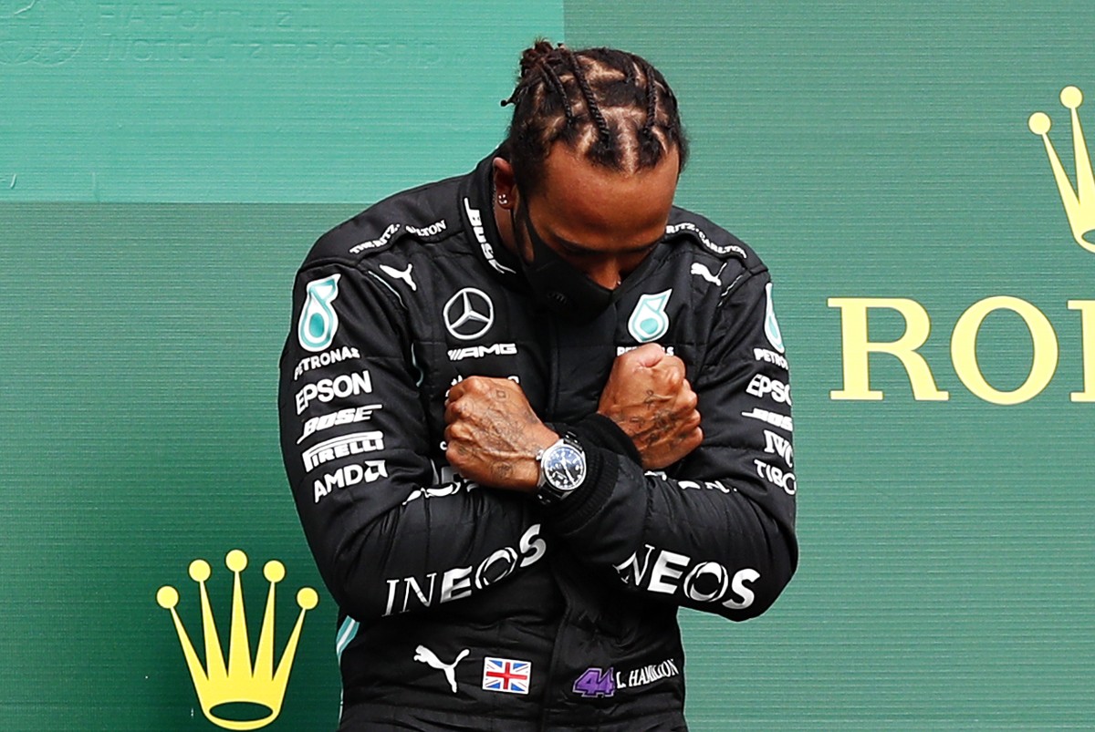 Vitórias, recordes, ativismo, Covid: o ano em que Lewis Hamilton foi