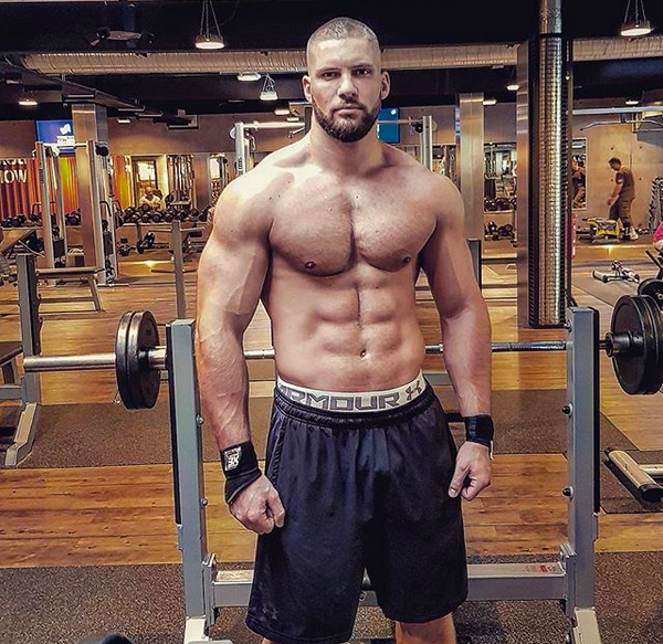 O lutador romeno Florian Munteanu vai interpretar o filho de Ivan Drago em Creed 2 (Foto: Instagram)