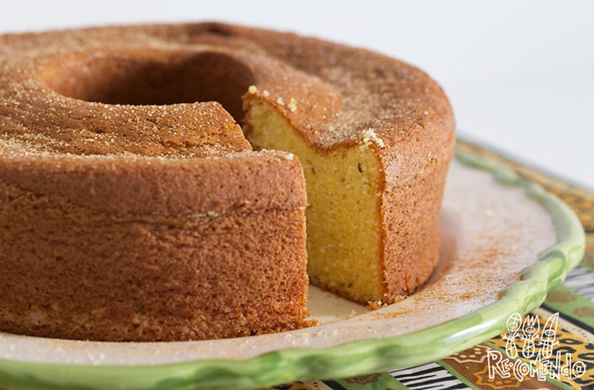 Bolo de fubá com erva doce | Receitas