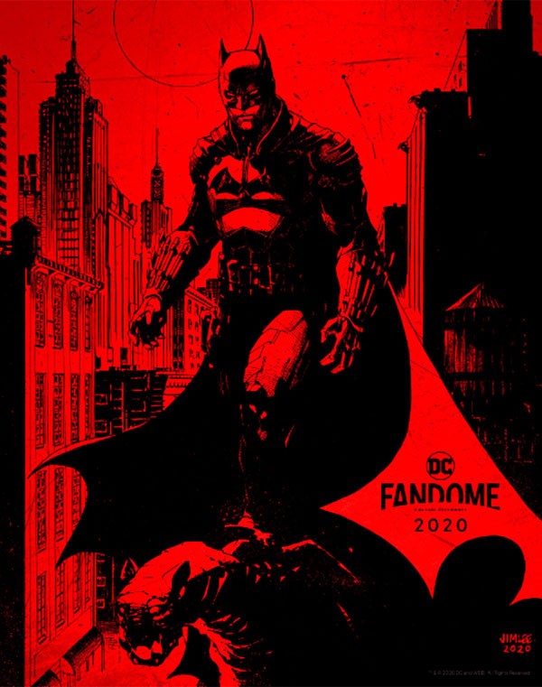 Arte conceitual de The Batman feita por Jim Lee (Foto: divulgação)