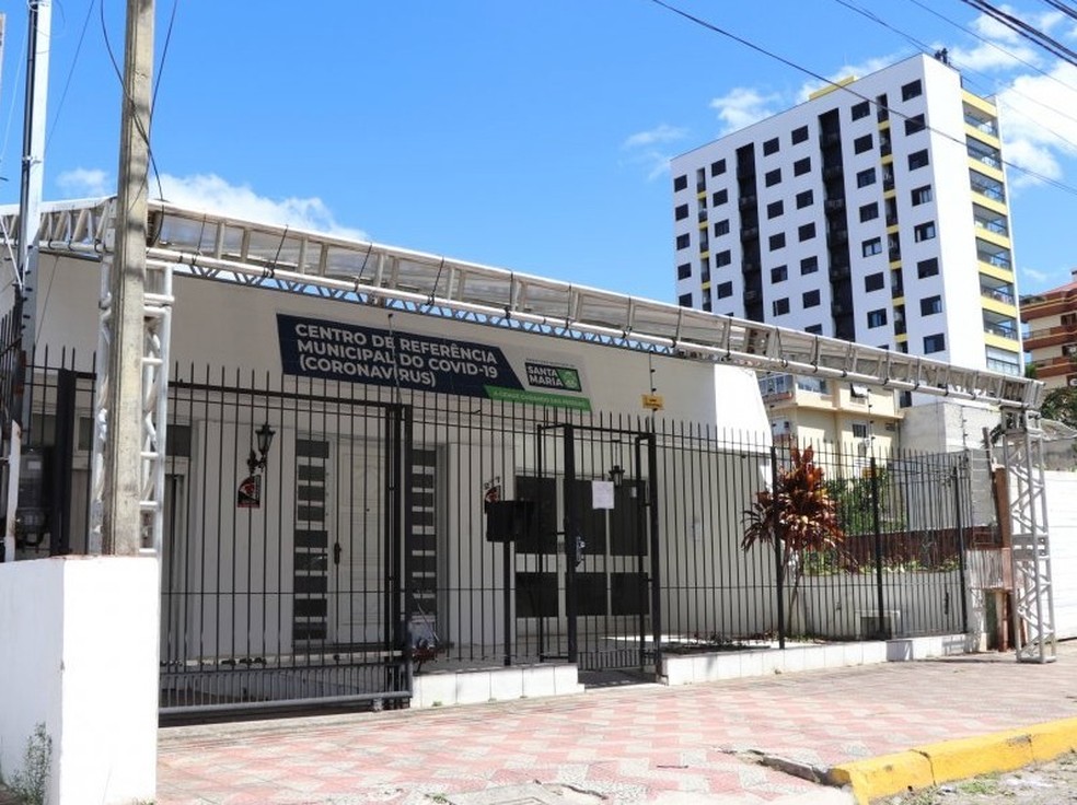 Centro de Referência Municipal da Covid-19 em Santa Maria  — Foto: Divulgação / Prefeitura de Santa Maria 