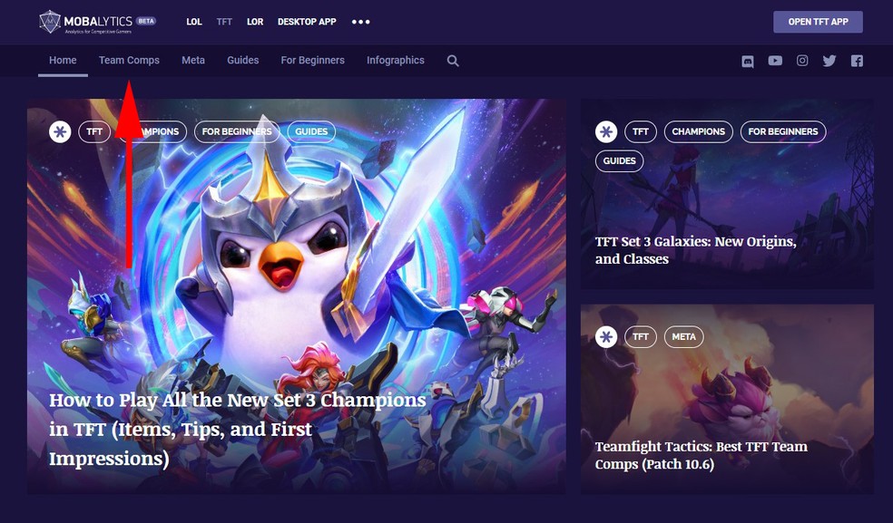 Tft No Mobalytics Como Ver Tier Lists Melhores Comps E