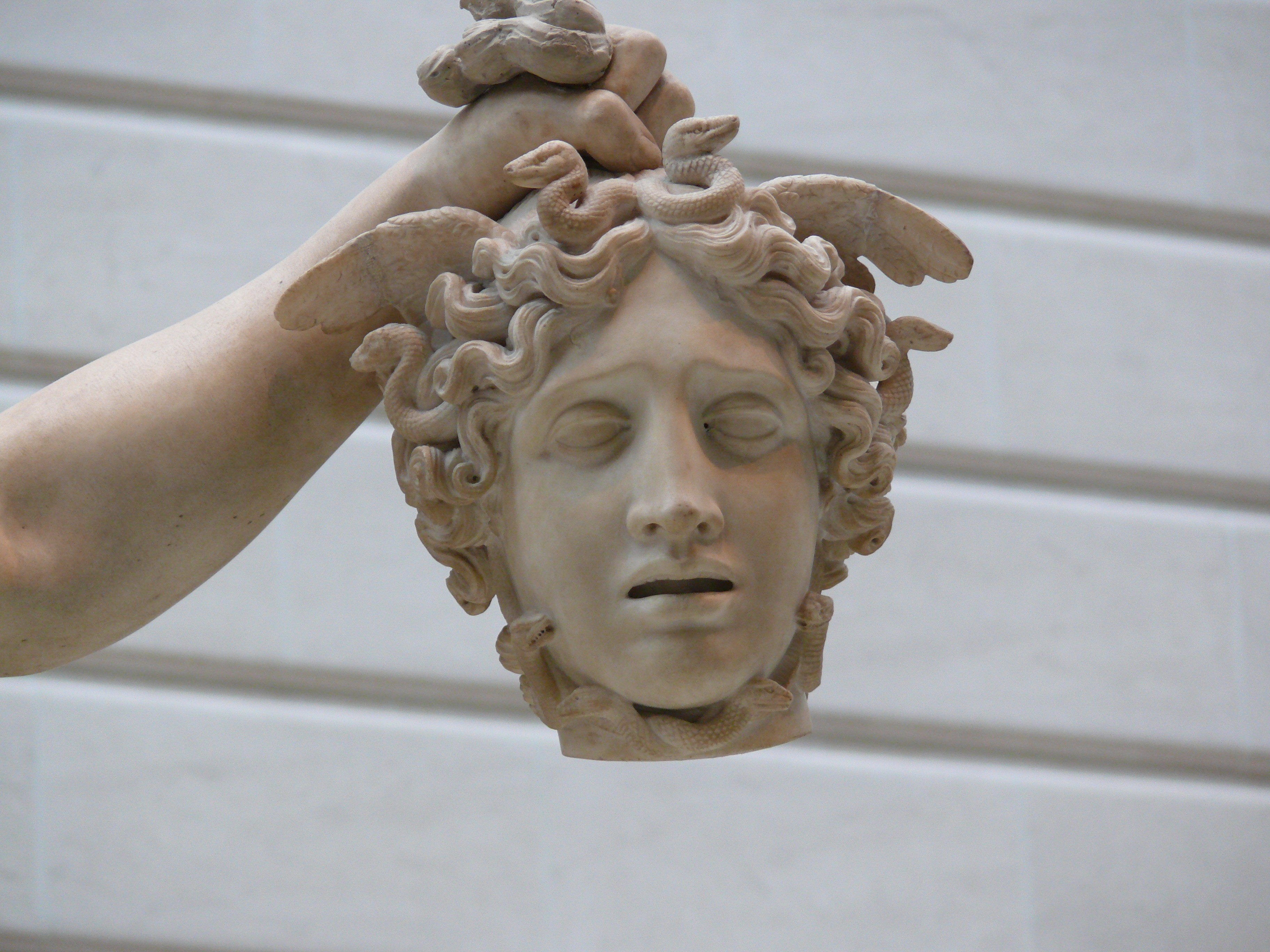 Estátua da Medusa, monstro conhecido na mitologia grega (Foto: Wikimedia Commons)