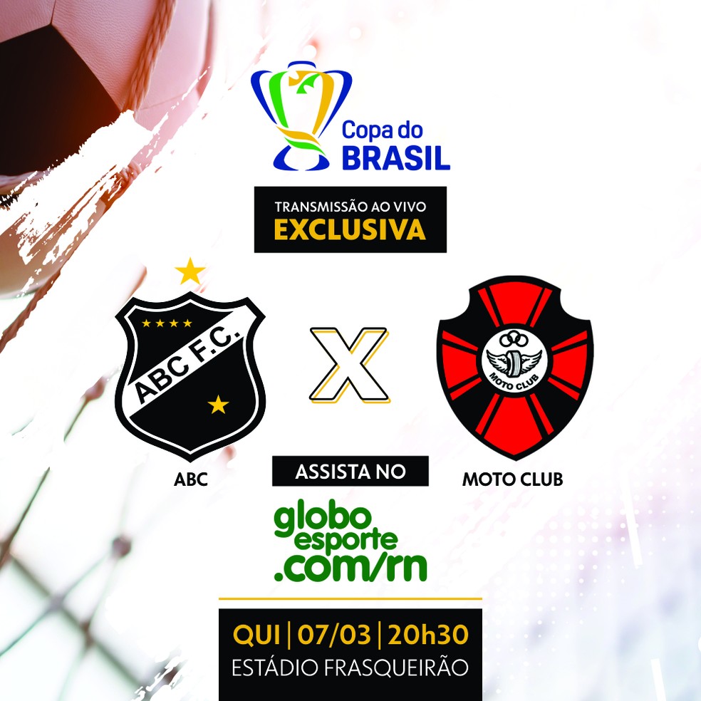 ABC x Moto Club terá transmissão ao vivo pelo GloboEsporte.com — Foto: Inter TV Cabugi