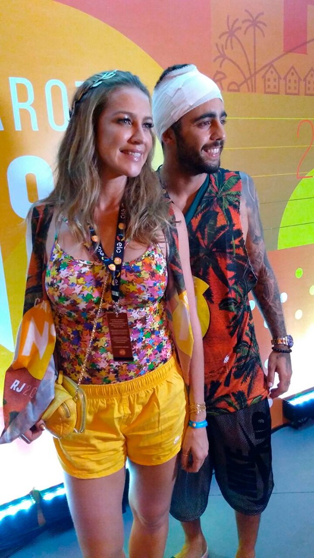 Luana Piovani e Pedro Scooby (Foto: Ed. Globo)