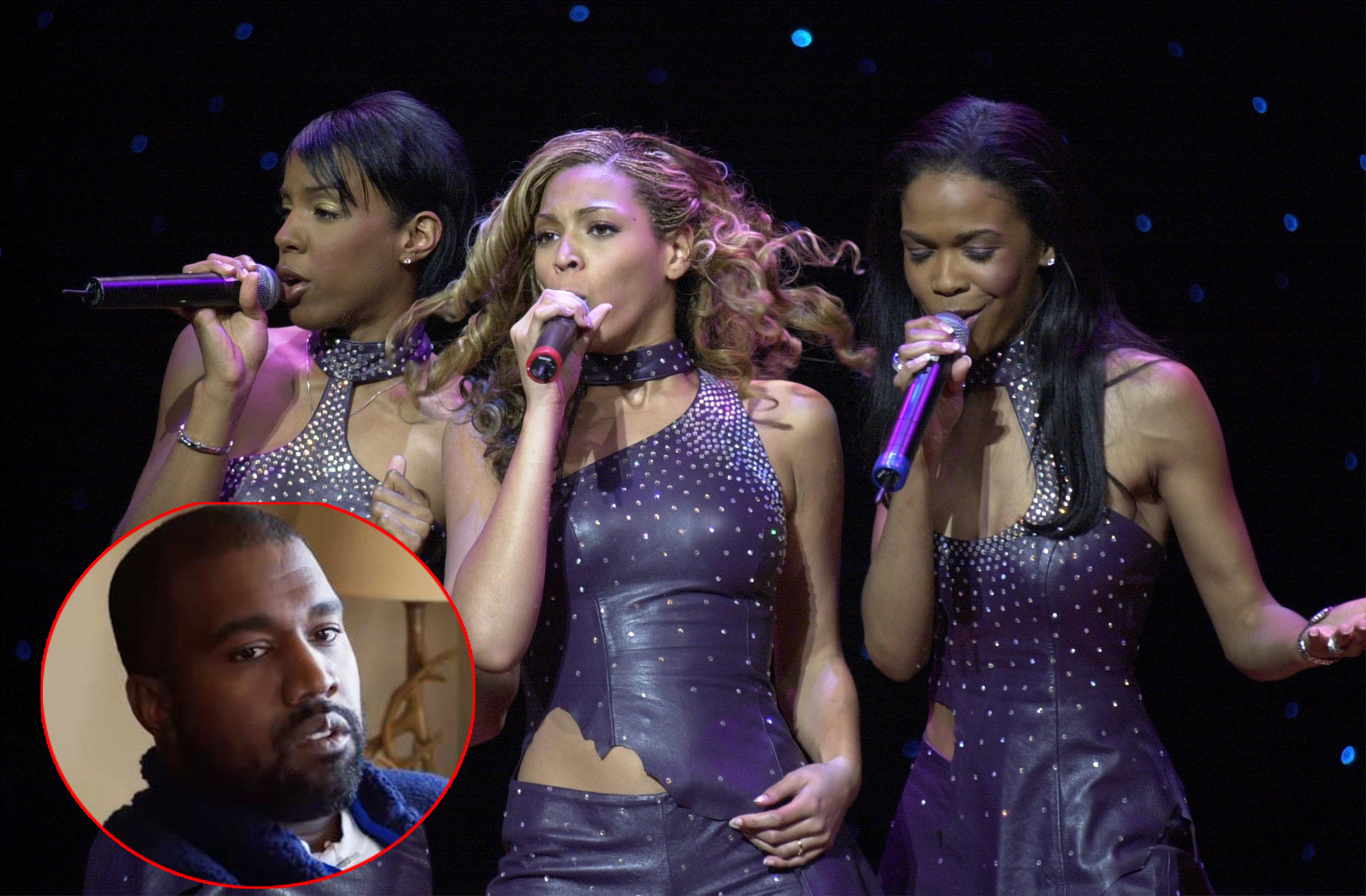 Destiny's Child e Kanye West (Foto: Getty Images)