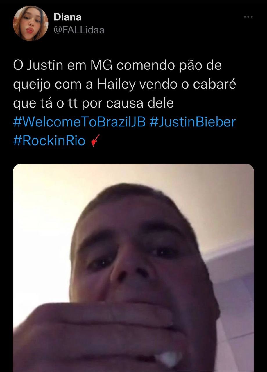 Fãs criam teoria sobre passagem de Justin Bieber no Brasil e cobram Hailey (Foto: Reprodução / Twitter)