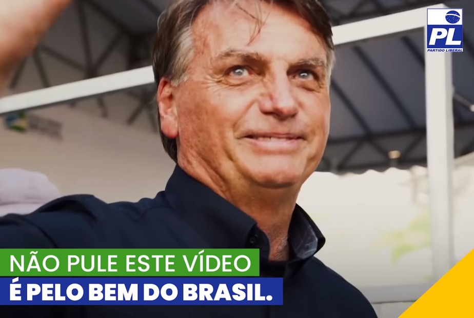 Propaganda de Bolsonaro no YouTube: PL gastou R$ 114 mil em 15 anúncios
