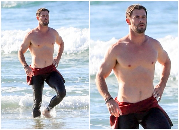 Mais fit que nunca: Chris Hemsworth sacrifica o corpo em nome da