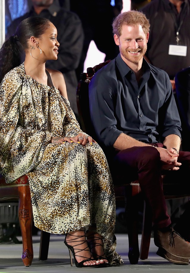 Rihanna e Príncipe Harry (Foto: Getty Images)
