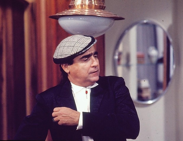 Luís Gustavo como Victor Valentin em Ti-ti-ti (Globo, 1985) (Foto: Cedoc/TV Globo)